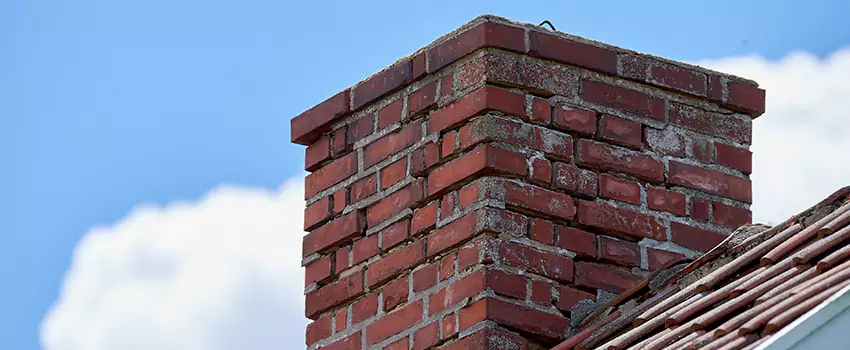 Brick Chimney Flue Installation in West Falls Church, VA