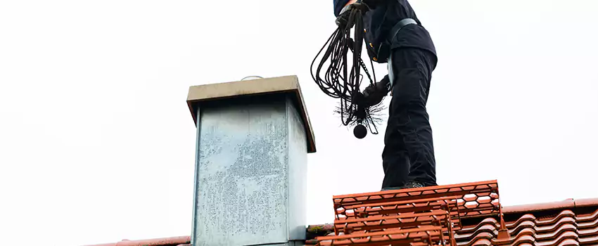 Chimney Brush Cleaning in West Falls Church, Virginia