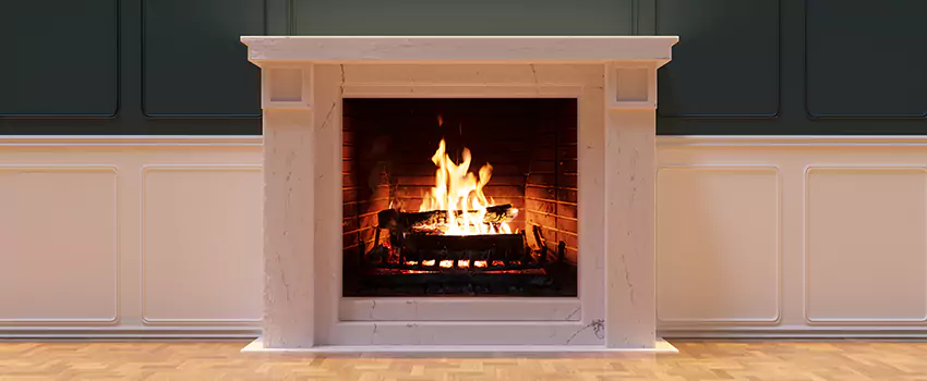 Open Flame Wood-Burning Fireplace Installation Services in West Falls Church, Virginia