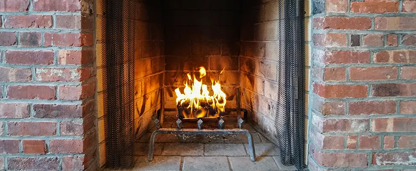 Repairing Damaged Fireplace Tiles in West Falls Church, Virginia