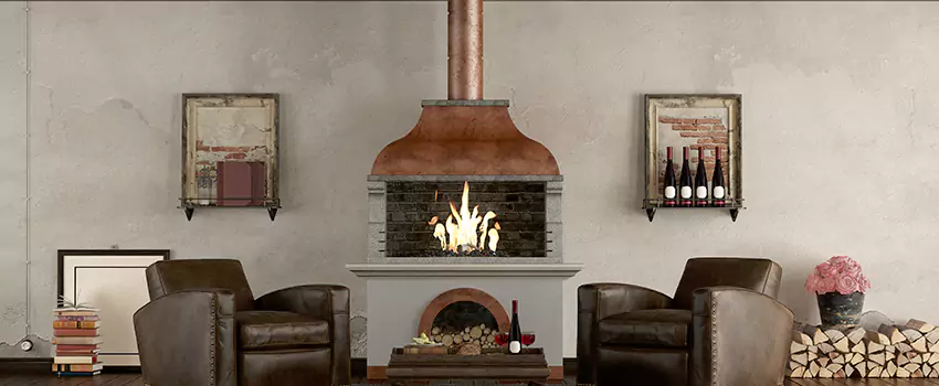 Thelin Hearth Products Providence Pellet Insert Fireplace Installation in West Falls Church, VA
