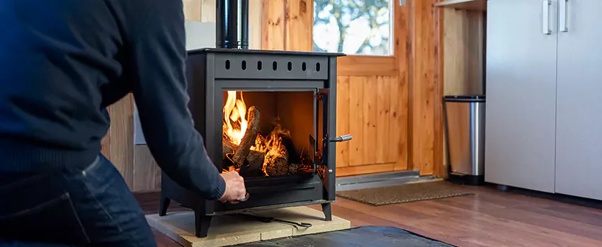 Open Hearth Wood Fireplace Installation in West Falls Church, VA