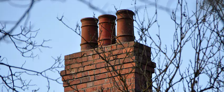 Chimney Crown Installation For Brick Chimney in West Falls Church, Virginia