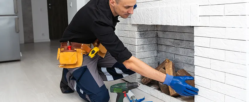 Fireplace Damaged Damper Frame Repair Services in West Falls Church, Virginia