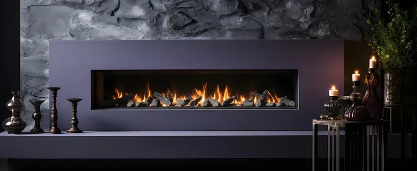 Ember Bed for Ventless Gas Fireplace in West Falls Church, VA